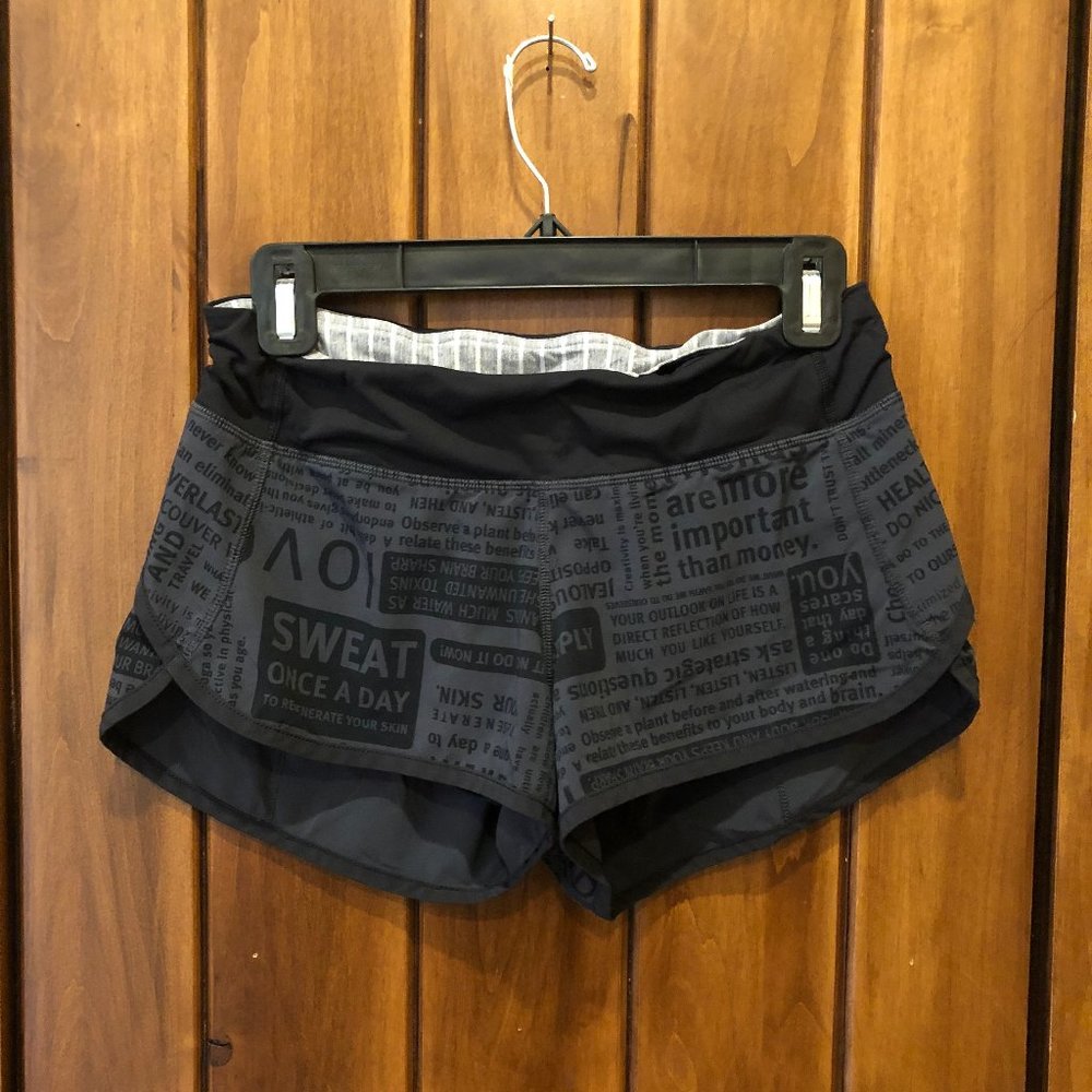 Lululemon workout shorts